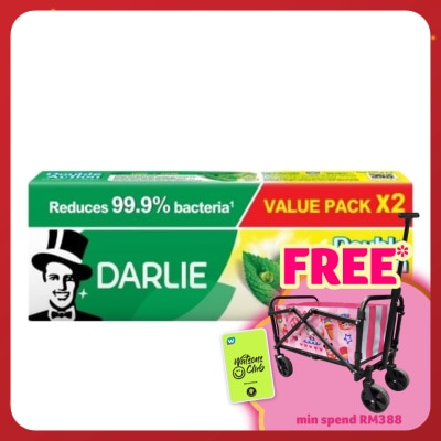 DARLIE Toothpaste Double Action 2 x 225g