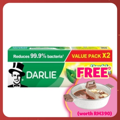 DARLIE Toothpaste Double Action 2 x 225g