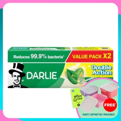 DARLIE Toothpaste Double Action 2 x 225g