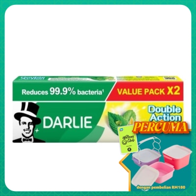DARLIE - Toothpaste Double Action 2 x 225g