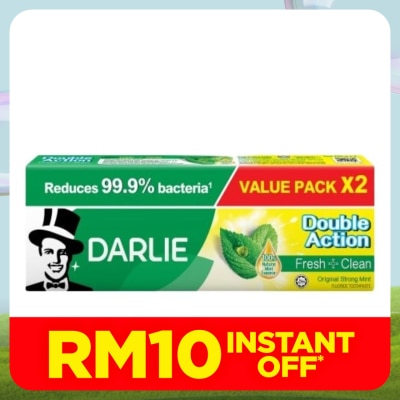 DARLIE Toothpaste Double Action 2 x 225g