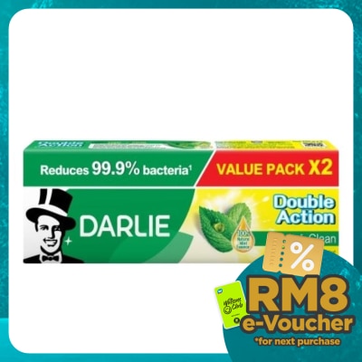 DARLIE Toothpaste Double Action 2 x 225g