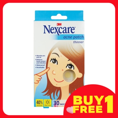 NEXCARE ACNE PATCH (THINNER) DAY USE 30 DOTS