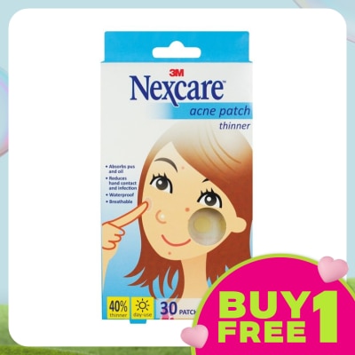 NEXCARE ACNE PATCH (THINNER) DAY USE 30 DOTS