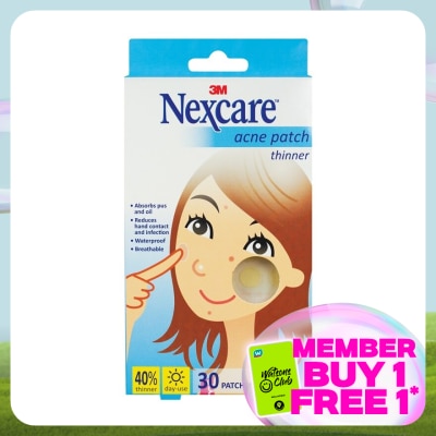 NEXCARE ACNE PATCH (THINNER) DAY USE 30 DOTS