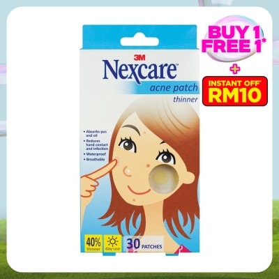 NEXCARE ACNE PATCH (THINNER) DAY USE 30 DOTS