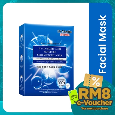 DR.MORITA Hyaluronic Acid Moisture Serum Facial Mask 3s