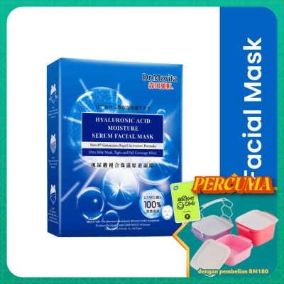DR.MORITA - Hyaluronic Acid Moisture Serum Facial Mask 3s