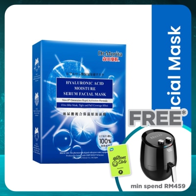 DR.MORITA Hyaluronic Acid Moisture Serum Facial Mask 3s