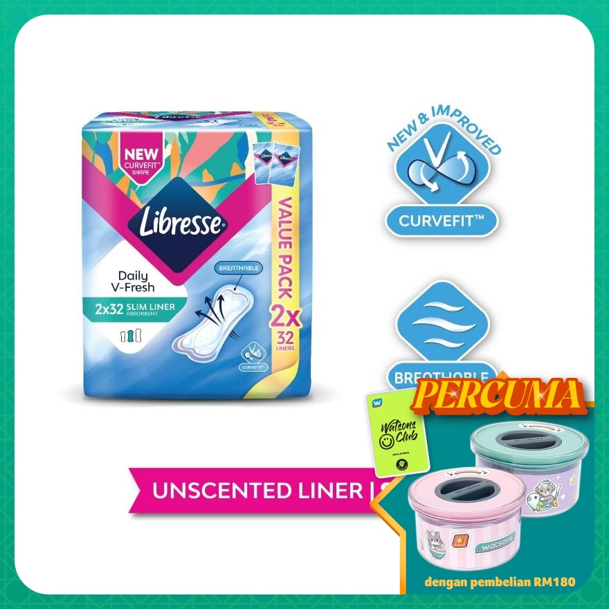 LIBRESSE SLIM PANTY 2X32'S