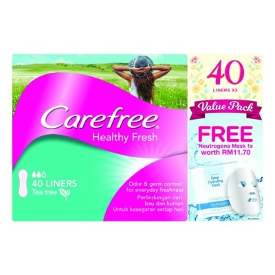 CAREFREE Healthy Fresh 3 x 40's