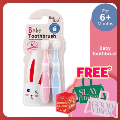 BZU BZU Baby Toothbrush 6 Months+ 2s