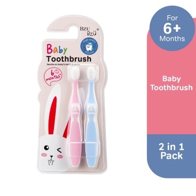 BZU BZU Baby Toothbrush 6 Months+ 2s