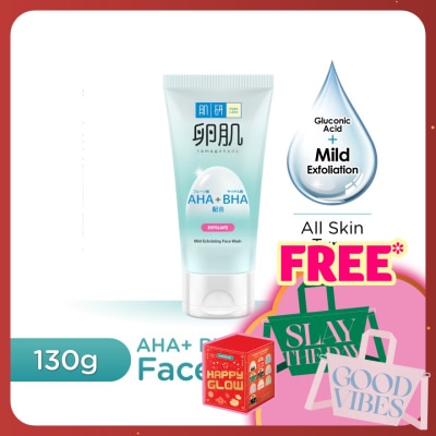 HADA LABO AHA + BHA Exfoliating Face Wash 130g