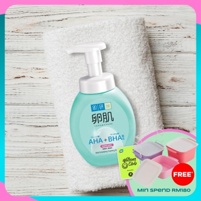 HADA LABO AHA + BHA Exfoliating Face Wash 130g