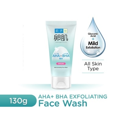 HADA LABO AHA + BHA Exfoliating Face Wash 130g