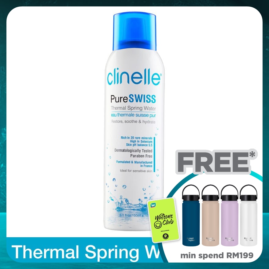 PureSwiss Thermal Spring Water 150ml