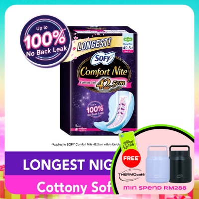 SOFY - Comfort Nite Body Fit Slim Wing 42.5cm 8S