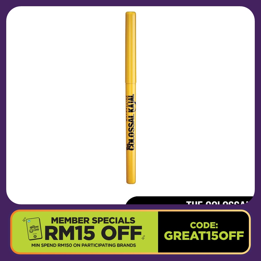 MAYBELLINE Colossal Kajal Eyeliner -  Black