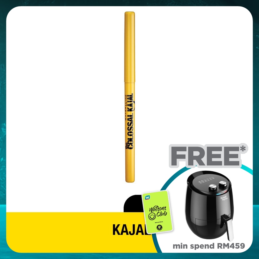 MAYBELLINE Colossal Kajal Eyeliner -  Black