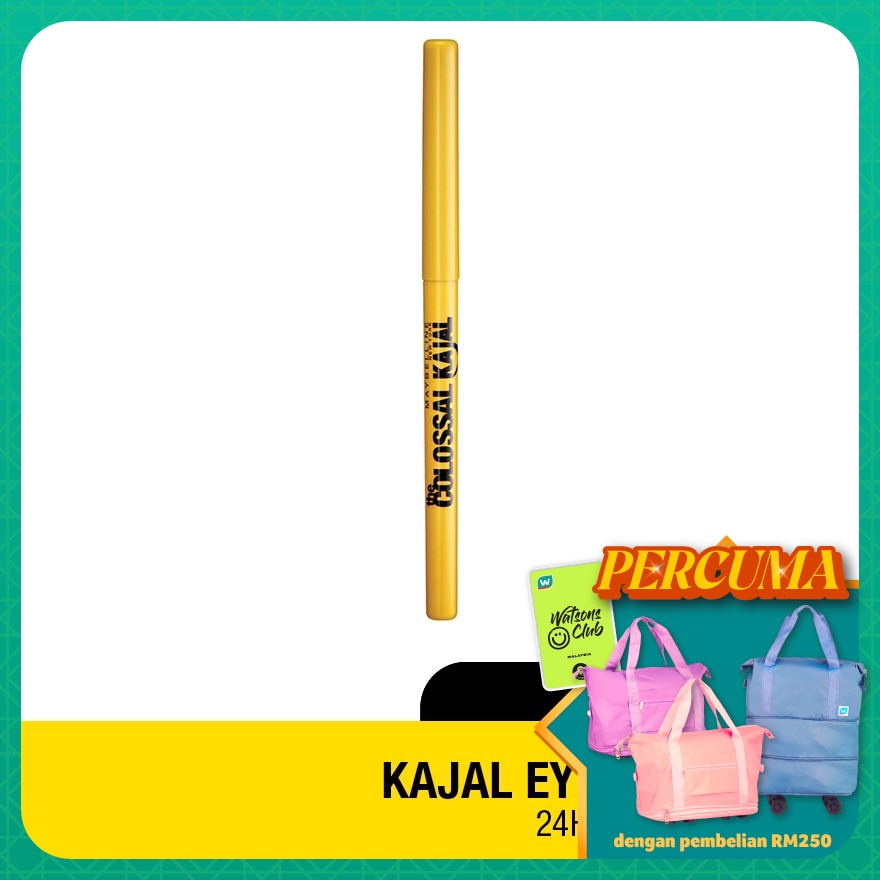 MAYBELLINE Colossal Kajal Eyeliner -  Black