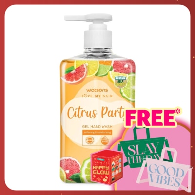 WATSONS Gel Hand Wash Citrus Party 500ml