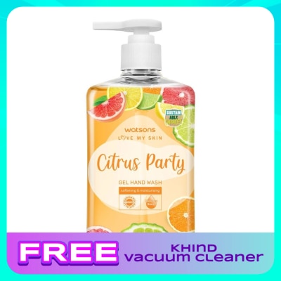 WATSONS Gel Hand Wash Citrus Party 500ml
