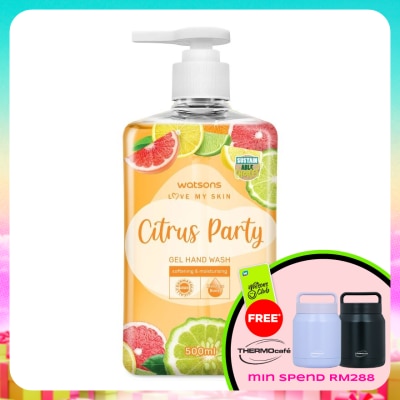 WATSONS - Gel Hand Wash Citrus Party 500ml