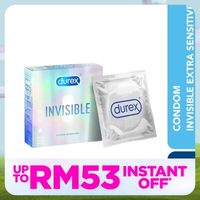 DUREX Condom Invisible Extra Sensitive 3s