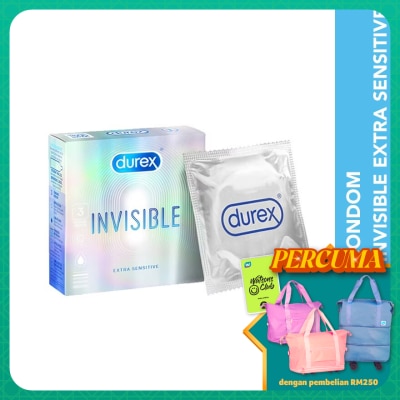 DUREX Condom Invisible Extra Sensitive 3s
