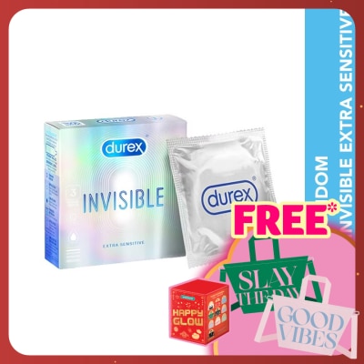 DUREX Condom Invisible Extra Sensitive 3s