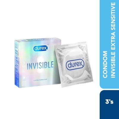 DUREX Condom Invisible Extra Sensitive 3s