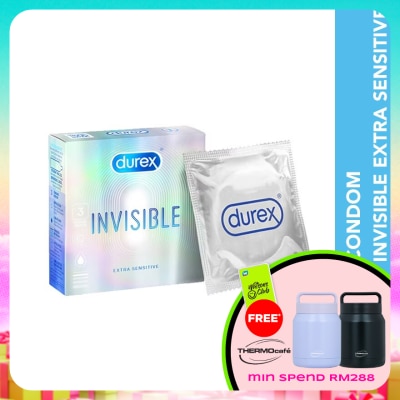 DUREX - Condom Invisible Extra Sensitive 3s