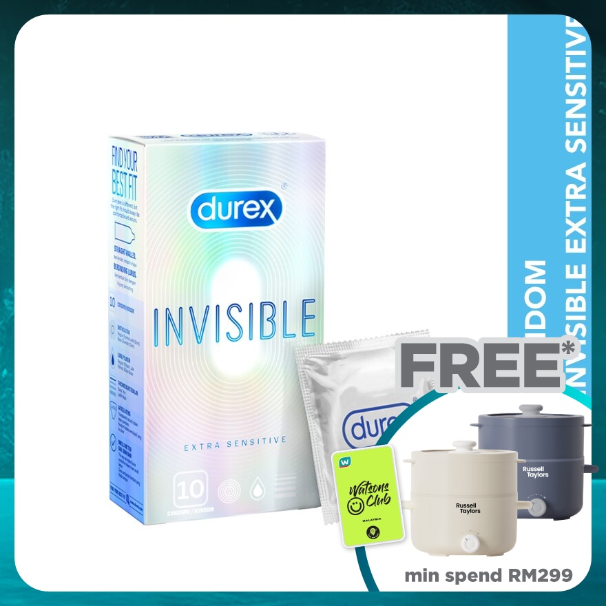 Condom Invisible Extra Sensitive 10s