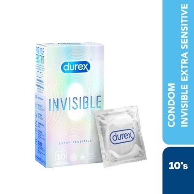 DUREX Condom Invisible Extra Sensitive 10s