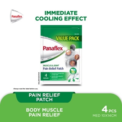 PANAFLEX - Panaflex Pain Relief Patch-Muscle & Joint Pain 4s