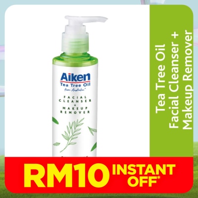 AIKEN Tea Tree Oil Facial Cleanser& Makeup Remover 150ML
