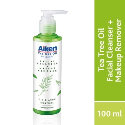 AIKEN Tea Tree Oil Facial Cleanser& Makeup Remover 150ML