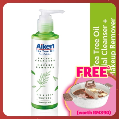 AIKEN Tea Tree Oil Facial Cleanser& Makeup Remover 150ML