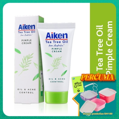 AIKEN - Tea Tree Oil Pimple Cream 15g