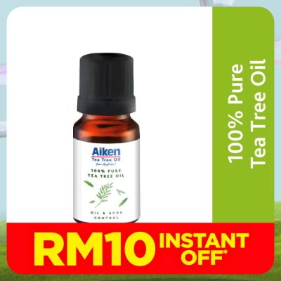 AIKEN Tea Tree Oil 100% Pure Tea Tree Oil 10ml