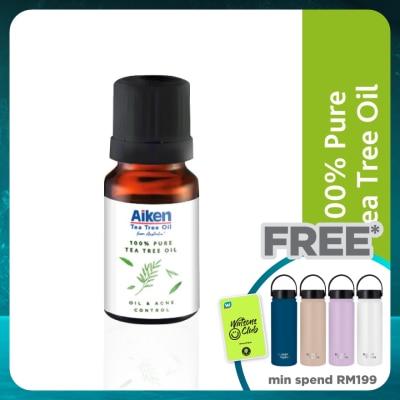 AIKEN Tea Tree Oil 100% Pure Tea Tree Oil 10ml