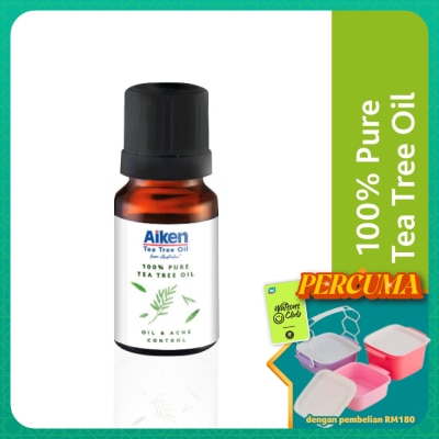 AIKEN - Tea Tree Oil 100% Pure Tea Tree Oil 10ml