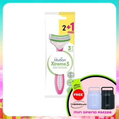 SCHICK - Xtreme 3 Disposable Razor 2+1's Free