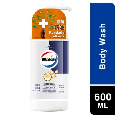 WALCH Anti-Bacterial Essential Oil Body Wash Neroli 600ml