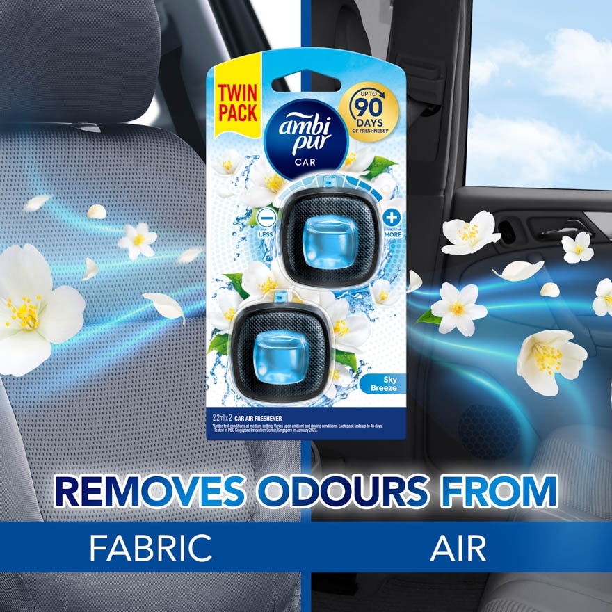 Air Freshener Sky Breeze Car Mini Clip 2.2 mlx2