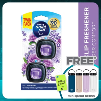 AMBI PUR Car Mini Clip Lavender 2mlx2