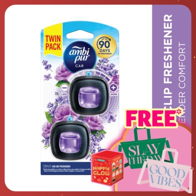 AMBI PUR Car Mini Clip Lavender 2mlx2