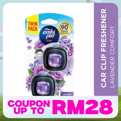 AMBI PUR Car Mini Clip Lavender 2mlx2
