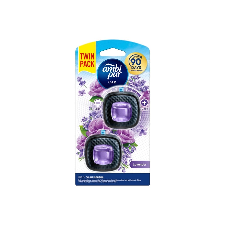 Car Mini Clip Lavender 2mlx2